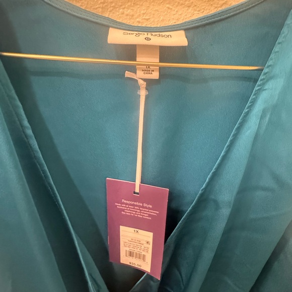 Sergio Hudson x Target wrap bodysuit 1X NWT - Picture 2 of 3